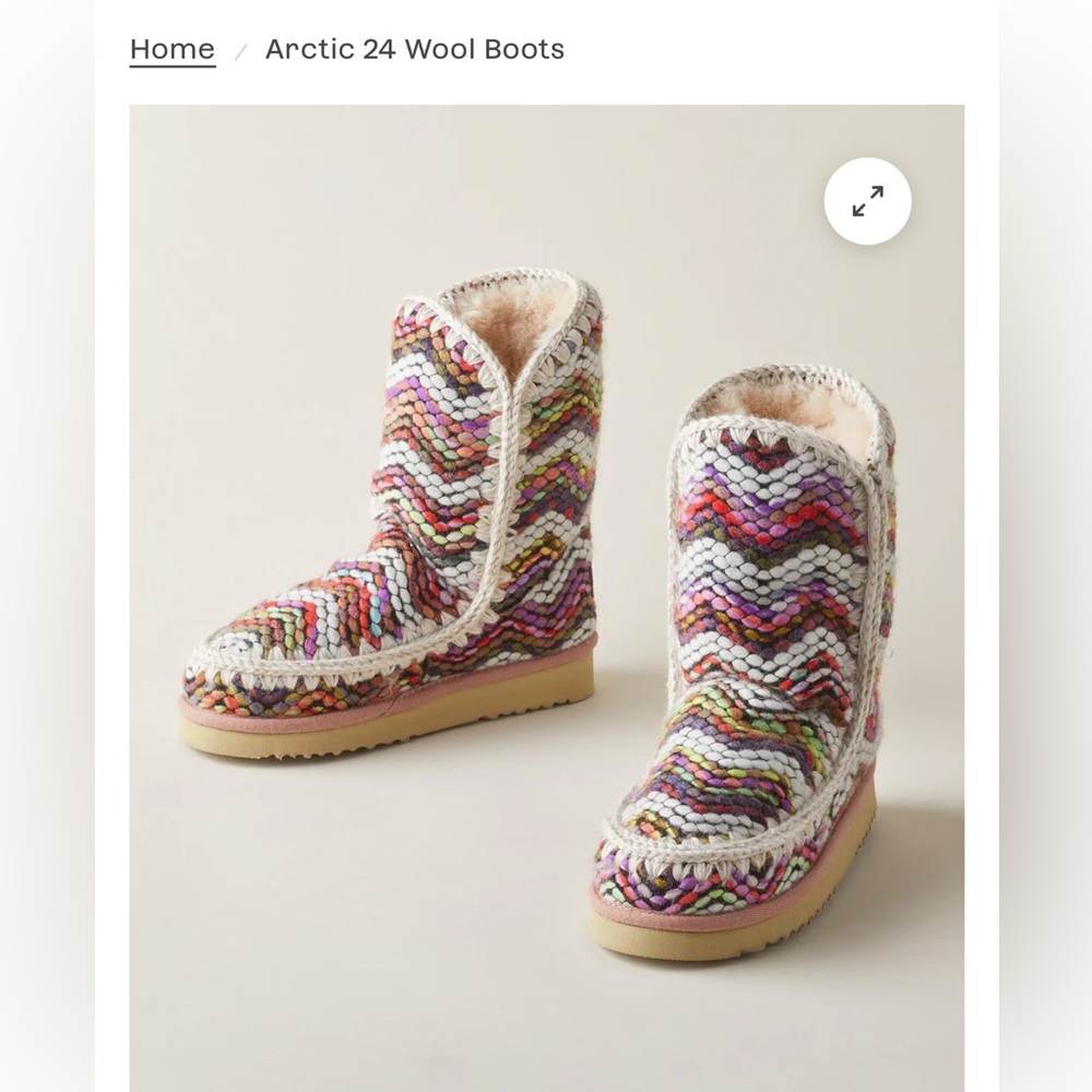 Mou Arctic 24 Colorful Wool Winter Boots